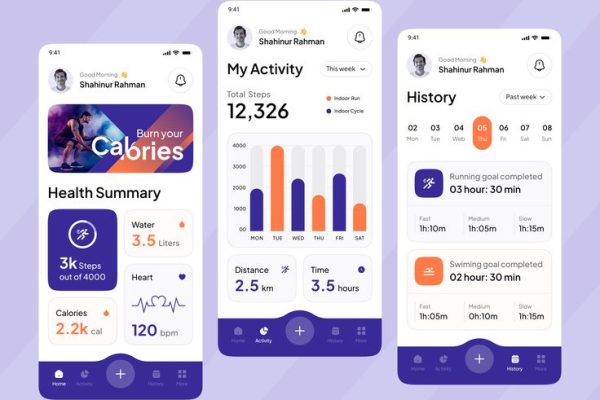 Fitness Tracking Mobile App